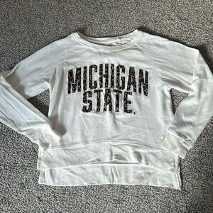 Cheetah Michigan State Sweatshirt